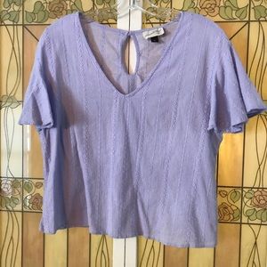 Lilac XL shirt top